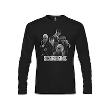 Scorpions - Group Siyah Erkek Sweatshirt