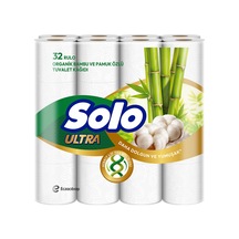 Solo Ultra Organik Bambu & Pamuk Özlü Tuvalet Kağıdı 32'li