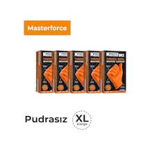 Haspet Masterforce Extra Kalın Turuncu Nitril 5 Paket