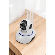 Wifi Kamera Ev Kamerası Gece Görüşlü Kablosuz Bebek Izleme Kamerası Çok Renkli