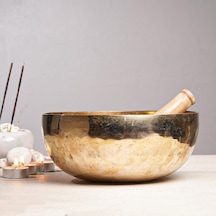 22 Cm El Yapımı Tibet Kasesi
