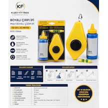 Boyalı Çırpı İpi Mavi Boyalı Çizim İpi 110 Gr X 30 Metre Kod :03664