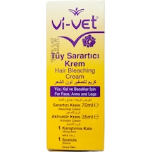 Vi-vet Tüy Sarartıcı Krem 35 ml +70 ml Paket