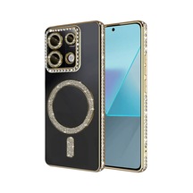 Xiaomi Redmi 13c Joke Simli Magneticsafe Kılıf - Gold 0.2M-Çok Renkli
