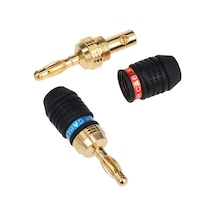 Tongxida Altın Kaplama Muz Fiş - Korozyona Dayanıklı 2/4/6 Çift Seçenekli