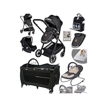 Baby Home 9 In 1 Full Takım 990 Travel Sistem Bebek Arabası 560 Oyun Parkı Yatak Beşik 330 Ev Tipi Ana Kucağı