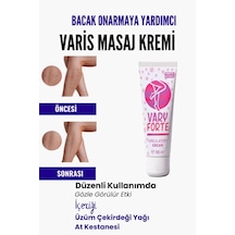 Var.is Bölgesi Için Bacak Onarmaya Yardımcı Besleyici Varyforte Masaj Kremi 100ml