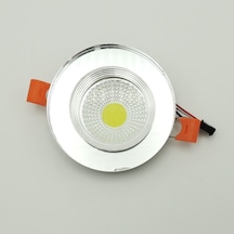 Aynalı Cam Altı Üstü Spot Cob Led Armatür Gün Işığı Cam - Metalik