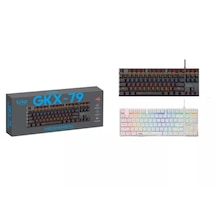 Trio Gkx79 Blue Swtich Mekanik Klavye Rgb