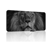 Aslan Kaymaz Dikişli Kauçuk Oyuncu Mousepad V4 - 90x40 Xxl Gaming Mouse Pad Fare Altlığı