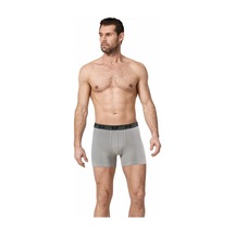 Erkek Gri Boxer Modal Esnek Kumaş 193 Gri Füme