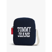 Tommy Hilfiger Tjm Bold Varsıty Reporter Erkek Mavi Çanta - Am0am14223 Tommy Hilfiger Tjm Bold Varsıty Reporter Erkek Mavi Çanta - Am0am14223