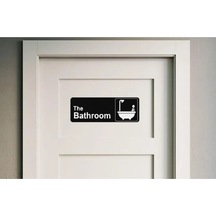 Banyo Tabelası Siyah