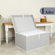Pazar Kapısı Çok Amaçlı Düzenleyici Kutu Mega Gri 60 x 40 x 30 CM Gri
