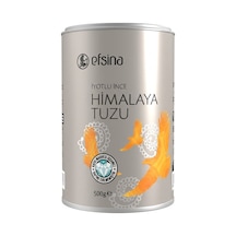 Efsina Himalaya Tuzu İnce Silindir Kutu 500 G - 4 Adet Tarı