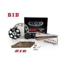 Zincir Dişli Seti Ducatı Dıavel 1200cc Zincir: Dıd-525zvm-x Gold-118 Ön Dişli: Jt 15t Arka Dişli: Sunstar 43t 2011-2014