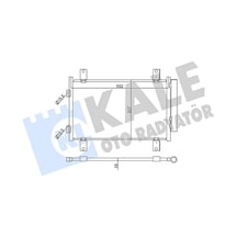 Klima Radyatörü - Fiat Ducato - Kale-345350