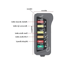 12 Volt Aküler İçin Uygun Akü Test Cihazı - Tüm Araçlar İçin