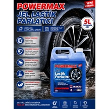 Powermax Jel Lastik Parlatıcı 5 L Araç Lastik Bakım Ürünü