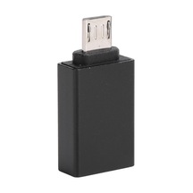 Kangvka Android Cihazlar İçin Usb Otg Adaptörü - Veri Transferi Ve Şarj Fonksiyonu, Alüminyum Kasa, Mikro Usb/type-c Desteği, Siyah