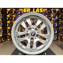 4 Adet Bmw   7 16 5 120 Et34 72.6 Sılver Jant Revize Edilmiş Takım