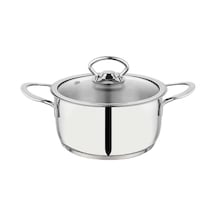 Schafer Micro Mini Derin Çelik Tencere-14Cm-2 Parça