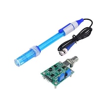 Bnc Ph Elektrot Sensör Probu E201-c Sıvı Su 0-14ph Algılayıcı Arduino Ph Sensör Modülü