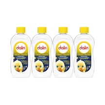 Dalin Rahat ve Mutlu Vanilya Kokulu Nemlendirici Bebek Yağı 300 ML x 4