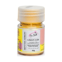 Dr. Gusto Limon Sarısı Su Bazlı Toz Gıda Boyası 10 Gr
