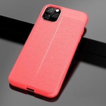Lexroo İphone 11 Pro Max Niss Silikon Kılıf - Kırmızı