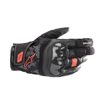 Alpinestars Smx Z Drystar Korumalı Motosiklet Eldiveni Siyah Kırmızı