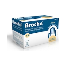 Broche Pudralı Steril Cerrahi Eldiven 10'lu 7