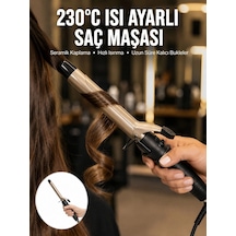 Kargo 230 Derece Isı Ayarlı Seramik Saç Maşası 25 Mm Yeni Nesil Najmaddin
