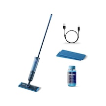 Philips Oneup 3000 Serisi Elektrikli Paspas - 2 Kat Daha Temiz Zeminler², 2 Kat Daha Hızlı Paspaslama, 360 Dönebilen Kablosuz, Yıkanabilir Yeniden Kullanılabilir Pedler, Uzun Ömürlü Pil Xv3101/01