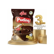 Afia Kakaolu Puding 3x125 Gr