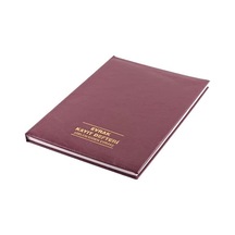 Evrak Kayıt Defteri Plastik Kapak 20x28 40 Yaprak
