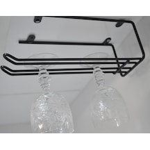 Siyah 1 Bölmeli Bar Kadehlik Bardaklık