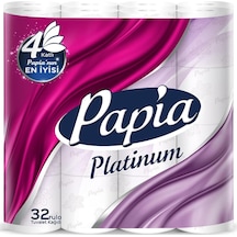 Papia Tuvalet Kağıdı 4 Katlı 32 Li Pk Platinum