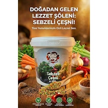 Sebzeli Çeşni 1000 Gr Vegetable Seasoning Çok Renkli
