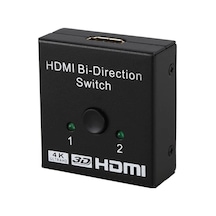 9444 2 Port Çift Yönlü Hdmi Switch Splitter Ekran Monitör Kaplama Çoklayıcı Çoğaltıcı Aynı Anda Ekrana Görüntü Vermez. Üzerindeki Düğmeyle Ekranlar Arası Geçiş Yapılır Sku: Smg8690010100290