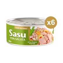 Sasu Tahıllı Ton Salata İri Parça 6 x 160 G