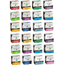 Schesir 12 Çeşit Karma Kedi Konservesi 24 x 85 G