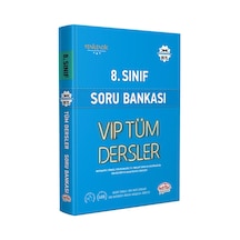 8.Sınıf VIP Tüm Dersler Soru Bankası  -  Mavi Kitap -  Editör