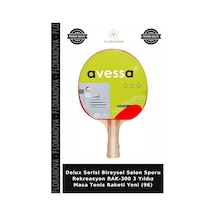 Delux Serisi Bireysel Salon Sporu Rekreasyon Rak-300 3 Yıldız Masa Tenis Raketi Yeni 96