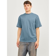 Jack & Jones Jjeurban Edge Tee Ss O-neck Noos Blue BLUE