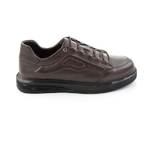 Bambi Kahve Napa Hakiki Deri Erkek Sneaker E01080065243