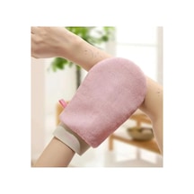 Yumuşak Peeling Eldiveni - Pembe Banyo Lifi