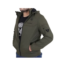 Venom Motosiklet Montu Jaws Soft Shell Yeşil-haki Erkek Motorcu Mont