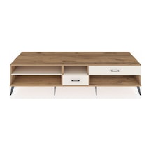 Kronos Tv Ünitesi 2 Raflı 2 Çekmeceli 220x59x51 Çam-aytaşı Aytası/aytası - Atlas Çam