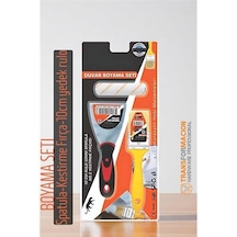 Zenvac Boyama Seti - Spatula - Kestirme Fırça - 10cm Yedek Rulo 721856 Zenvac29 Renkli